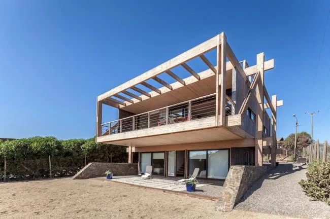 BIM建筑|“脚手架”支持的不雅景室第：Tacna小屋
