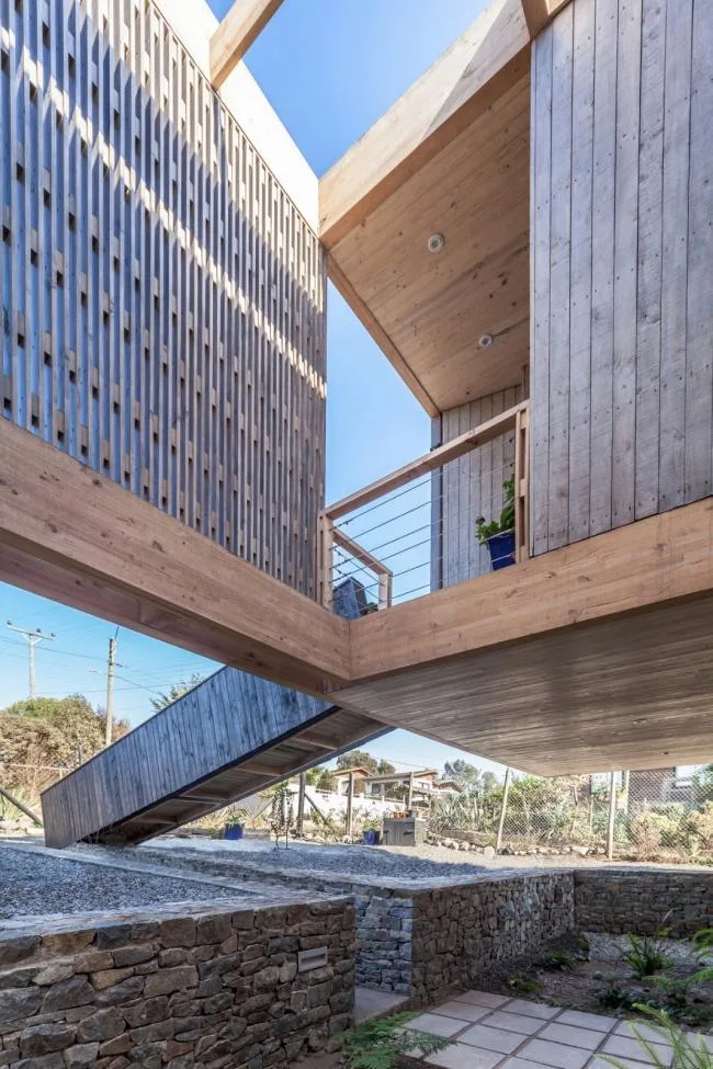 BIM建筑|“脚手架”支持的不雅景室第：Tacna小屋