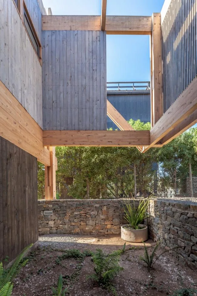 BIM建筑|“脚手架”支持的不雅景室第：Tacna小屋