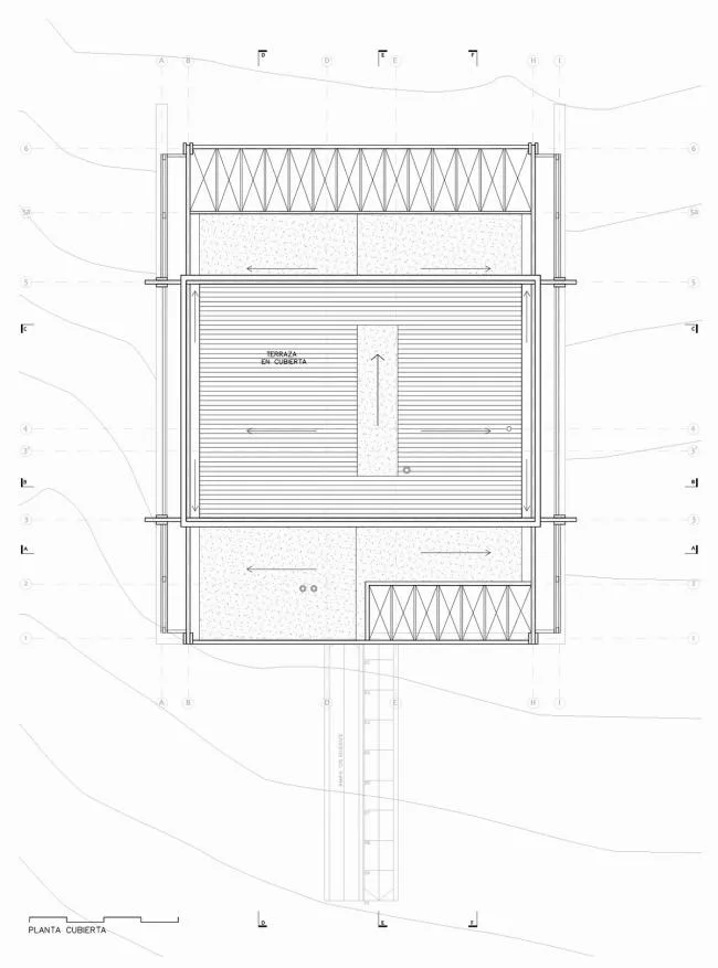 BIM建筑|“脚手架”支持的不雅景室第：Tacna小屋