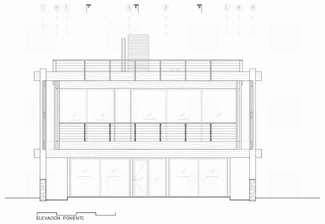 BIM建筑|“脚手架”支持的不雅景室第：Tacna小屋