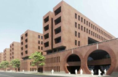 Sketchup学校模型|多层美院美术学院，校园教育建筑，现代风格-BIM建筑网