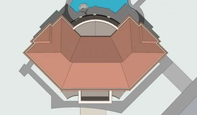 Sketchup商业模型|会所，古典风格
