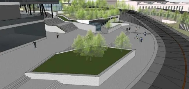 Sketchup学校模型|多层学校大学，校园教育建筑，现代风格