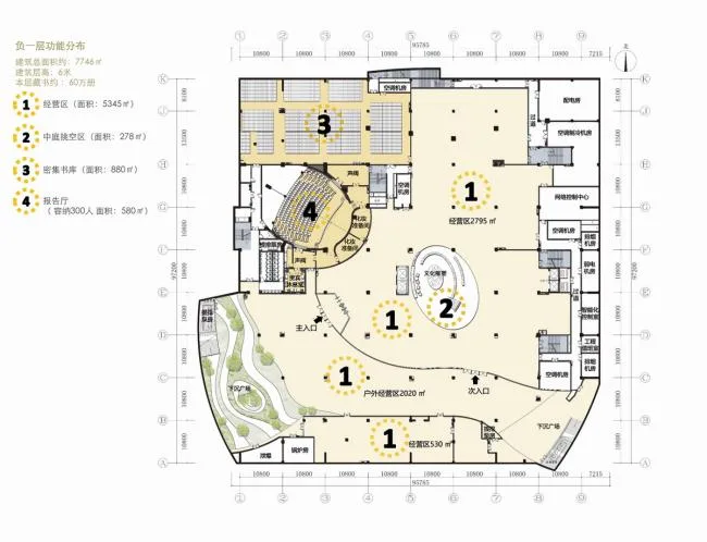 BIM建筑|宛若晶莹剔透的灯笼花瓣包裹花蕊：重庆房地产职业学院藏书楼 / 湃昂国际建筑设计参谋