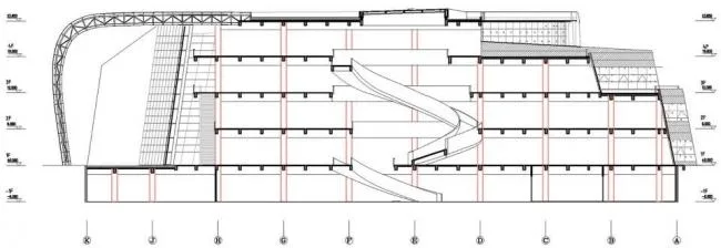 BIM建筑|宛若晶莹剔透的灯笼花瓣包裹花蕊：重庆房地产职业学院藏书楼 / 湃昂国际建筑设计参谋