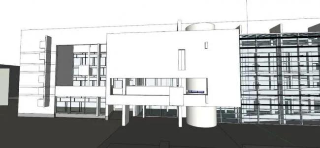 Sketchup文化模型|多层艺术馆，文化建筑，现代风格