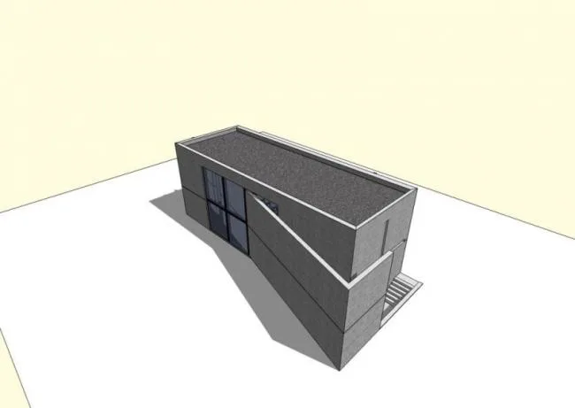 Sketchup文化模型|光之教堂，现代风格，文化建筑，安藤忠雄