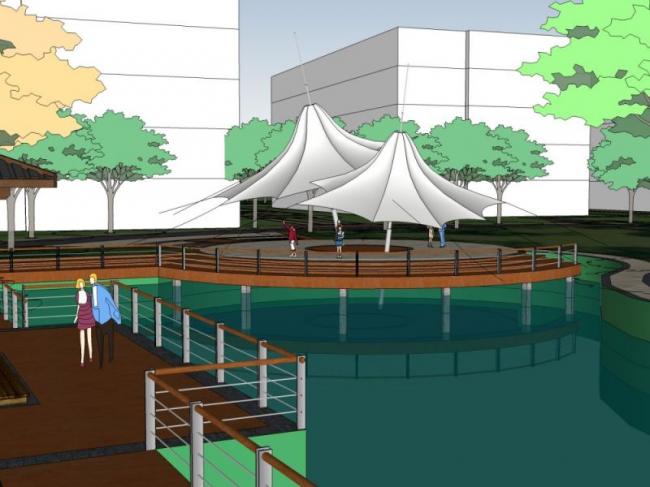 Sketchup学校模型|多层学校，校园教育建筑，现代风格