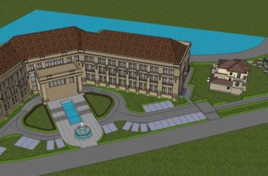 Sketchup商业模型|多层会所，古典风格-BIM建筑网