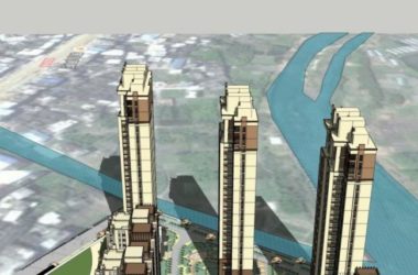 Sketchup综合体模型|多高层城市综合体，住宅，底层商业，古典风格-BIM建筑网