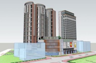 Sketchup综合体模型|超高层商业综合体，住宅，办公，现代风格-BIM建筑网
