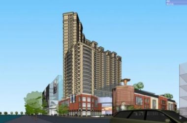 Sketchup综合体模型|多高层商住综合体，商业，住宅，古典风格-BIM建筑网