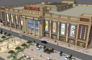 Sketchup商业模型|多层商业广场，现代风格-BIM建筑网