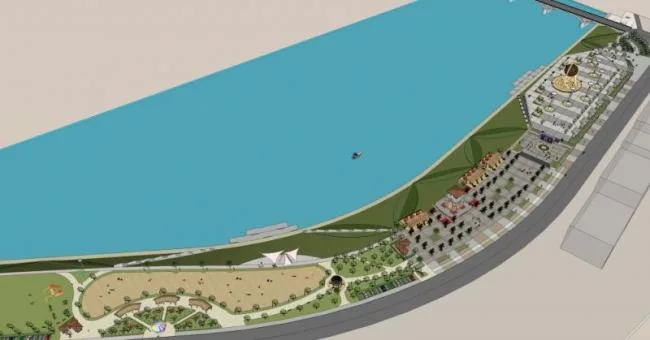 Sketchup景观模型|公园景观，现代风格