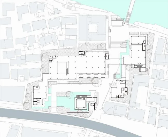 BIM建筑|青石古镇，缕缕乡愁：枫桥经验摆设馆 / 浙江年夜学建筑设计研讨院建筑九院