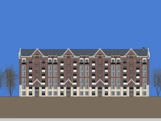 Sketchup住宅模型|联排住宅，英式风格，古典风格，居住建筑