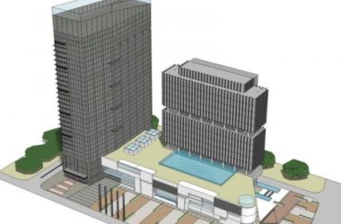 Sketchup综合体模型|多高层城市综合体，办公，酒店，现代风格-BIM建筑网