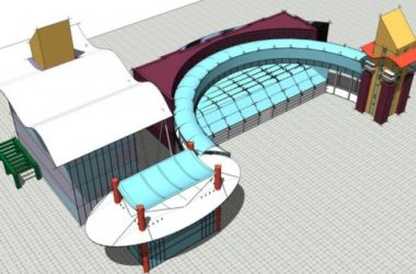 Sketchup商业模型|多层会所，现代风格-BIM建筑网