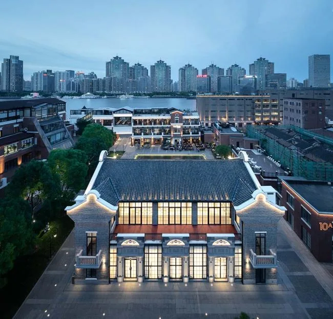 BIM建筑|上海老船埠：传奇十二年，地标再进级 / 三益设计 | 城市更新事业部，室内与景不雅事业部
