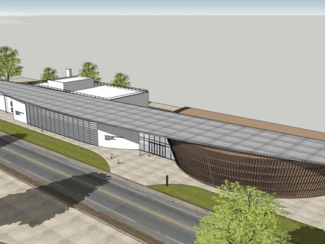 Sketchup文化模型|多层音乐馆，文化建筑，现代风格