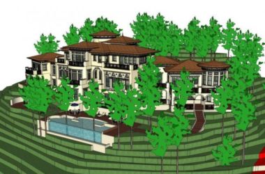 Sketchup商业模型|多层会所，古典风格-BIM建筑网