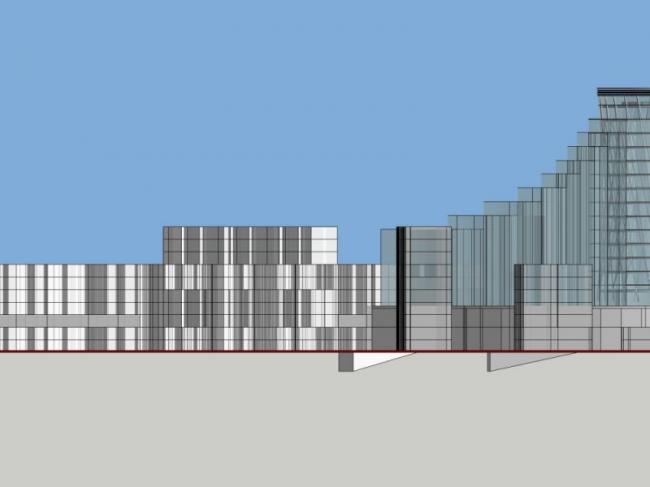 Sketchup综合体模型|多高层商业综合体，住宅，办公，现代风格