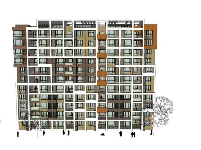 Sketchup住宅模型|高层住宅，现代风格