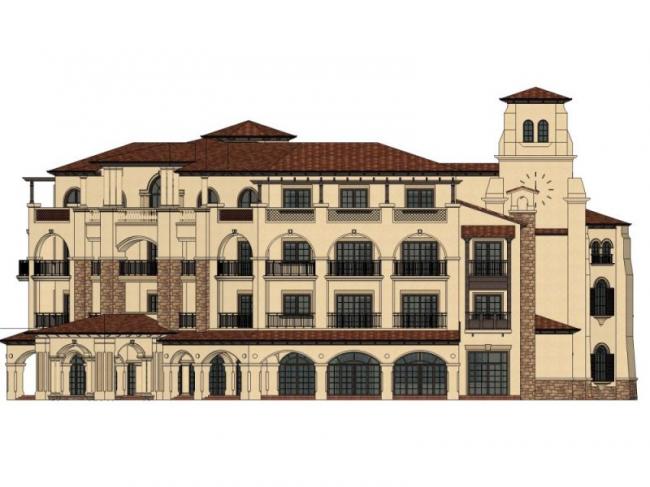 Sketchup商业模型|多层会所，欧式古典风格