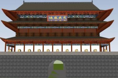 Sketchup古建筑模型|多层西安钟楼，古建，中式风格-BIM建筑网