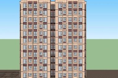 Sketchup住宅模型|小高层住宅，居住建筑，古典风格-BIM建筑网