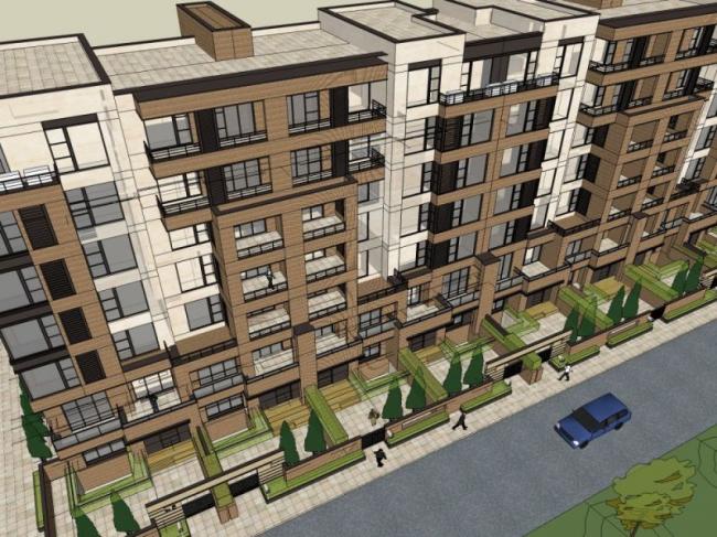 Sketchup住宅模型|多层住宅，居住建筑，古典风格