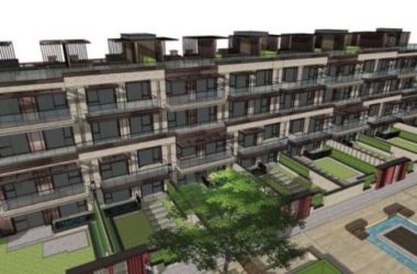 Sketchup住宅模型|多层住宅，花园洋房，现代中式风格-BIM建筑网