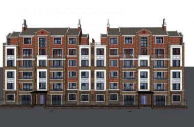 Sketchup住宅模型|多层住宅，古典风格-BIM建筑网