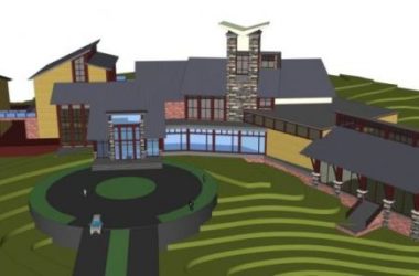 Sketchup商业模型|会所，现代风格-BIM建筑网