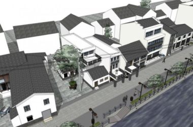 Sketchup住宅模型|多层住宅，中式风格-BIM建筑网