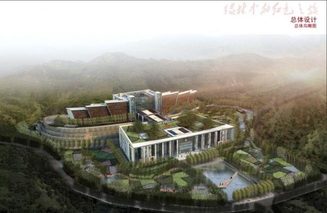 Sketchup景观模型|办公景观，现代风格