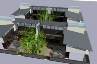 Sketchup住宅模型|低层住宅，中式风格-BIM建筑网