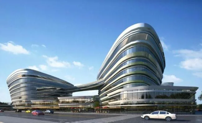 Sketchup文化模型|多层会展中心，文化建筑，现代风格