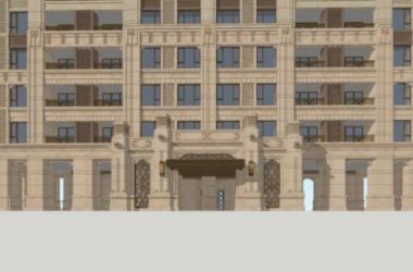 Sketchup住宅模型|超高层住宅，居住建筑，中式风格-BIM建筑网