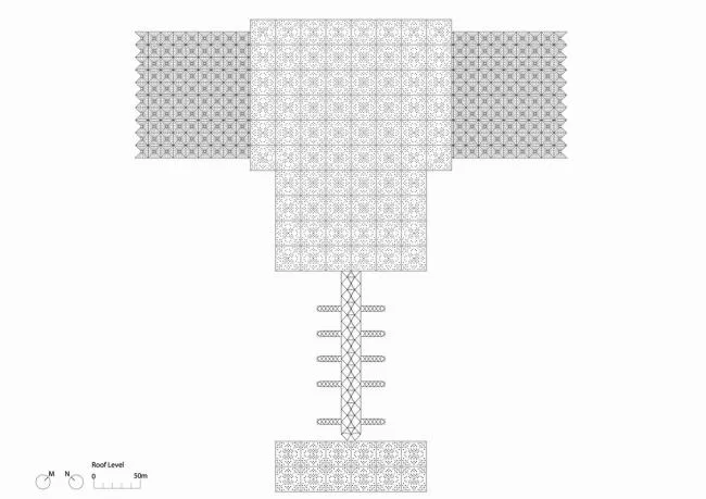BIM建筑|雄伟钢柱支持树状构造：哈拉曼高铁站 / 福斯特合股人建筑事务所