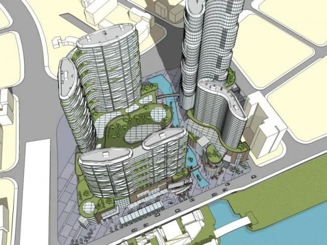 Sketchup酒店模型|超高层酒店，现代风格