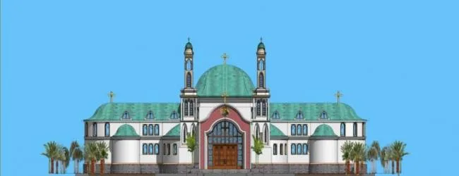 Sketchup文化模型|多层西式教堂，文化建筑，古典风格