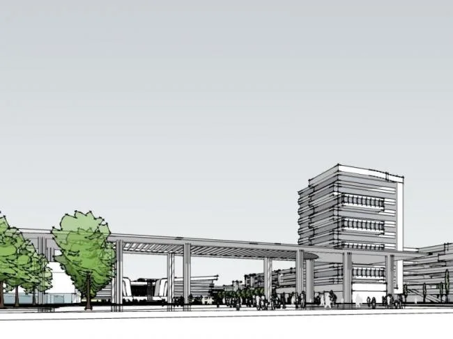 Sketchup学校模型|多层学校，校园教育建筑，现代风格