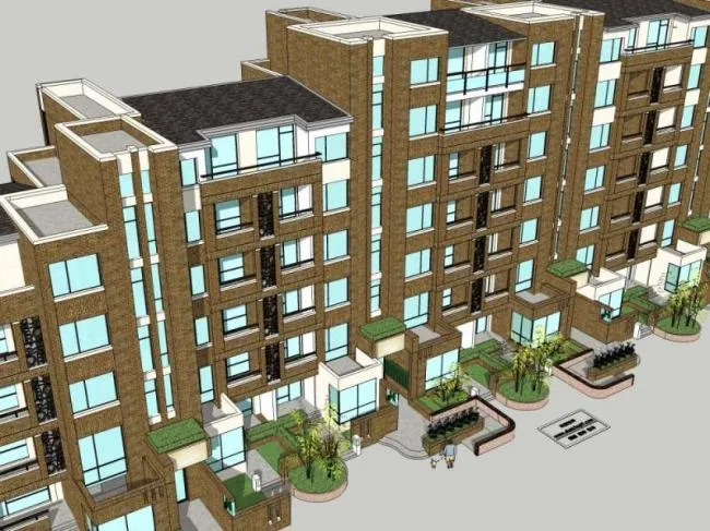 Sketchup住宅模型|多层住宅，居住建筑，古典风格