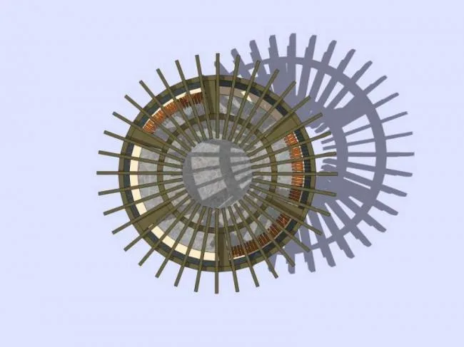 Sketchup小品模型|亭子，现代风格，小品