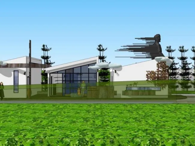 Sketchup文化模型|多层文化长廊，文化建筑，现代风格