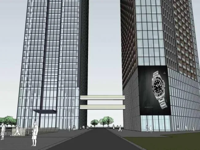 Sketchup住宅模型|超高层住宅，现代风格