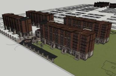 Sketchup商业模型|多层公寓住宅，商业，古典风格-BIM建筑网