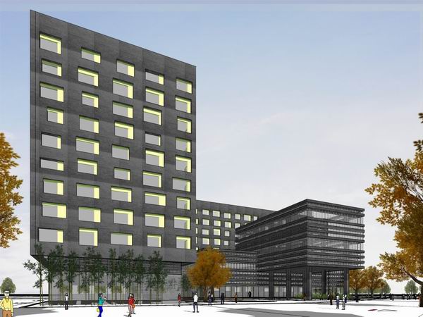 Sketchup酒店模型|高层酒店，现代风格